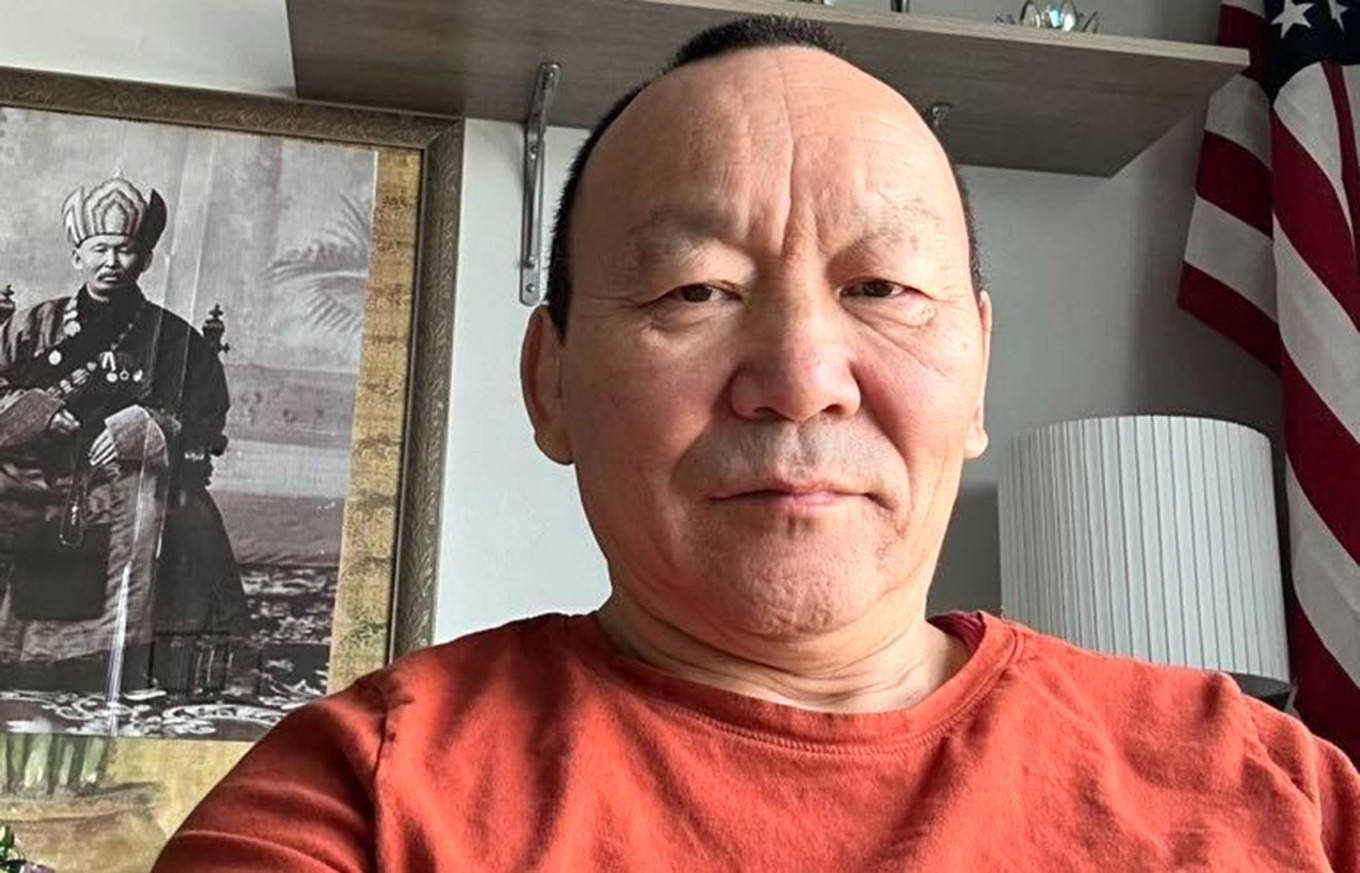       Бурятский лама Балдан Базаров.           Фото предоставлено    